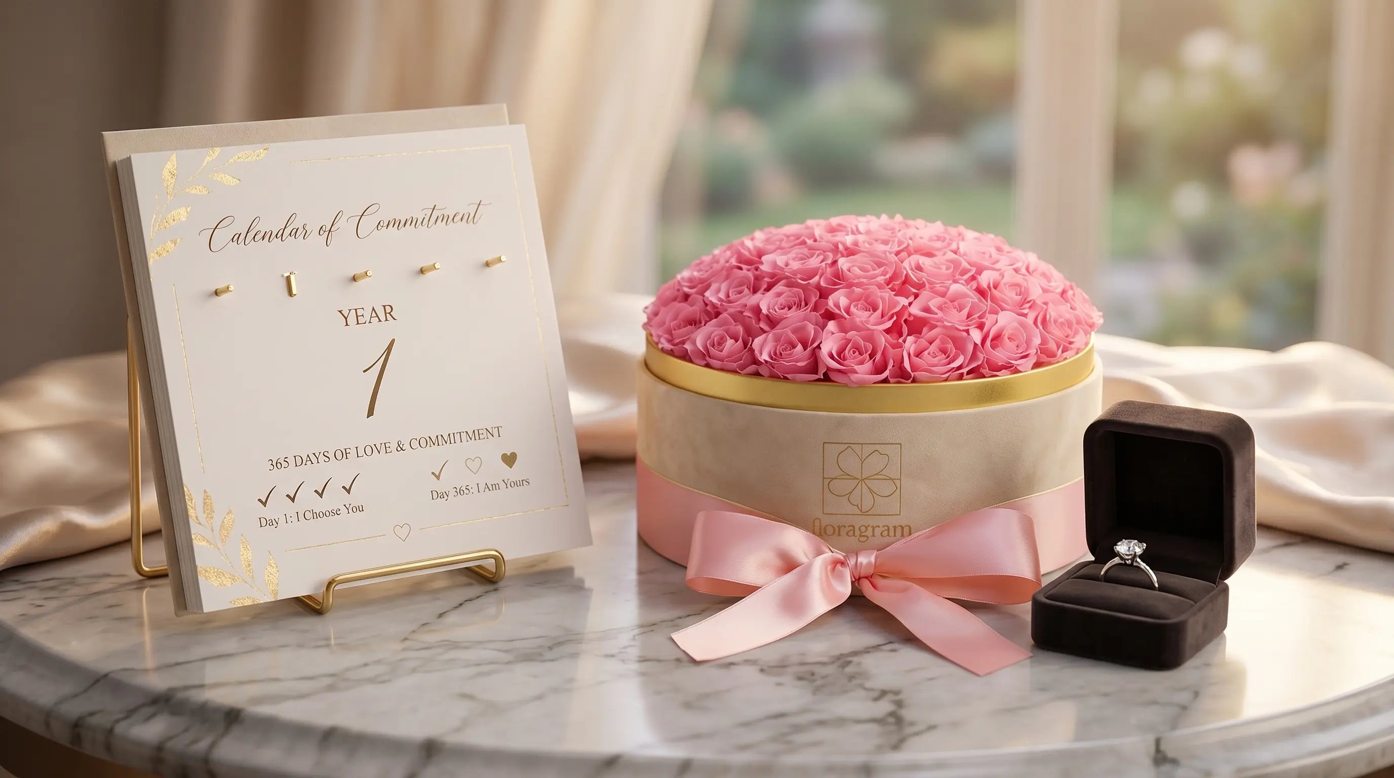 Why Flowers That Last a Year Are the Perfect Symbol of Commitment