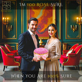 Floragram pink preserved rose box — real roses that last 1–3 years Canada
